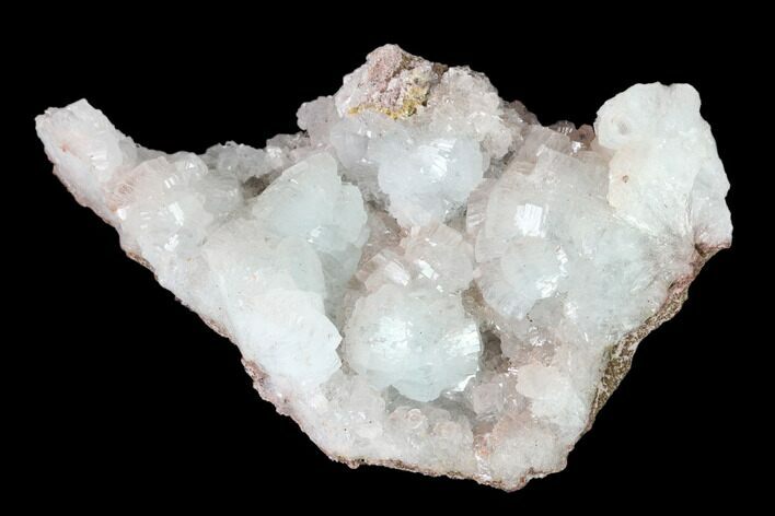 Lustrous Hemimorphite Crystal Cluster - Congo #148431